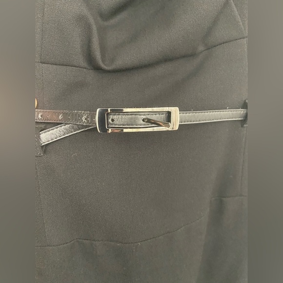 Black Halo Classic Jackie O Sheath Dress Black Size 4 - Picture 12 of 13